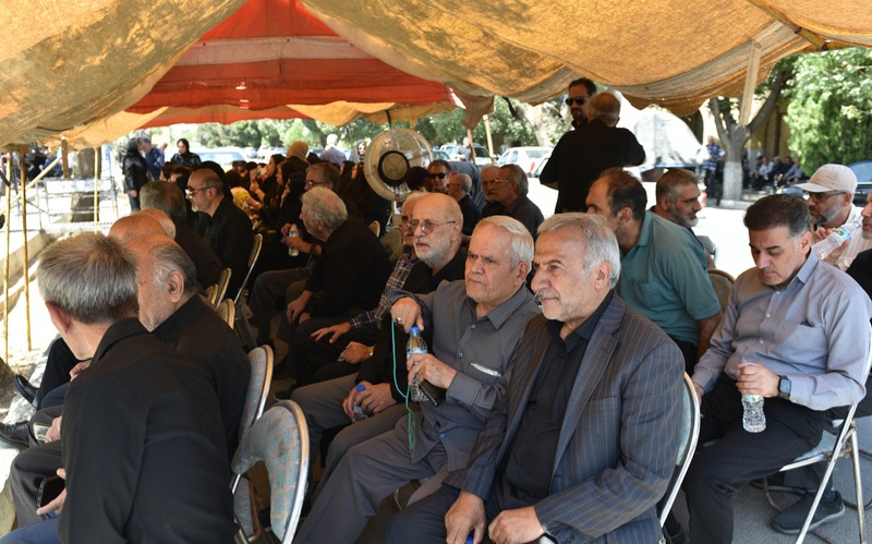 مراسم تشییع و خاکسپاری حاج محسن امین‌زاده برگزار شد