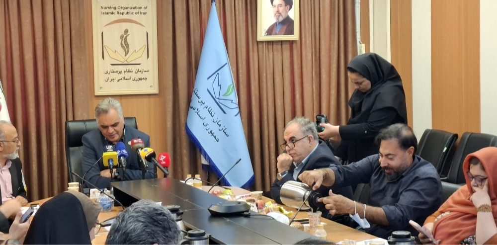 گزارش تصویری نشست خبری دکتر احمد نجاتیان رئیس‌کل سازمان نظام پرستاری کشور